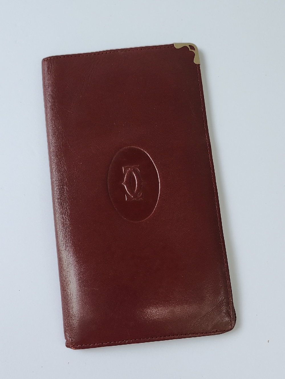 VTG CARTIER MUST COLLECTION BORDEAUX WALLET - Picture 16 of 16